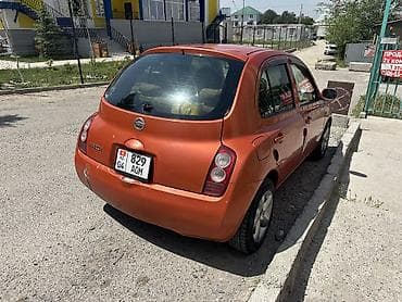 wuling mini ev: Nissan March: 2002 г., 1.3 л, Автомат, Бензин, Хэтчбэк — 5