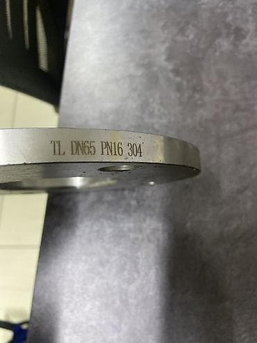 Фланец нержавеющий TL DN65 PN16, сталь AISI 304 - Тип: плоский