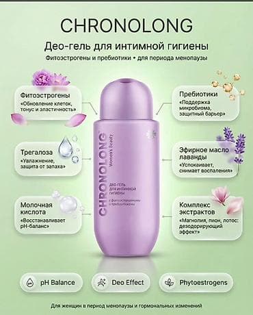 slim patch: CHRONOLONG — део-гель для интимной гигиены с фитоэстрогенами и — 1