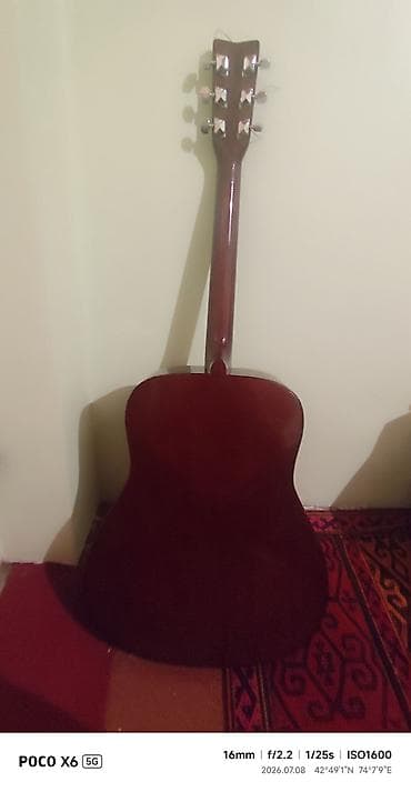 Гитары: Акустическая гитара Yamaha F310 41" - Классическая дредноут-форма с — 4