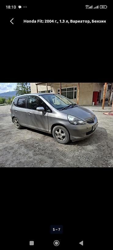 Honda Fit: 2004 г., 1.3 л, Вариатор, Бензин, Хетчбек