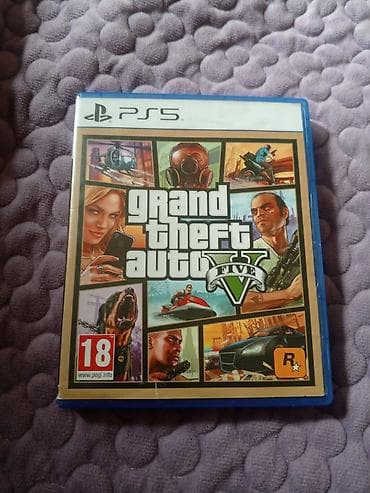 Grand Theft Auto V (GTA V) — дисковая версия для PlayStation 5. - at lalafo.kg Grand Theft Auto V (GTA V) — дисковая версия для PlayStation 5. -