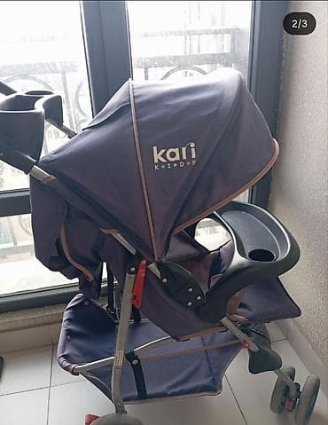 скейт порт: Детский транспорт: прогулочная коляска Kari Kids и трехколесный — 1