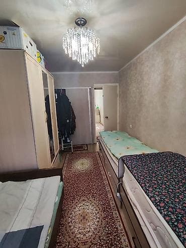 Квартиры: 3 комнаты, 58 м², Центральная мечеть 104 серия, 1 этаж, Косметический ремонт — 6