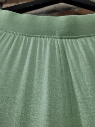 белая ночная сорочка: Домашний костюм, Штаны, Кофта, Вискоза, Германия, Лето — 9