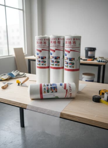 продажа стрейч пленки: Рулон белой сетчатой ткани SANO, предназначенной для армирования и — 1