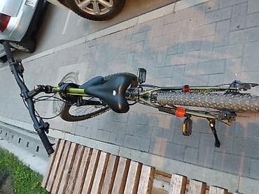 двух падвес: Горный велосипед, Рама M (156 - 178 см), Алюминий, Б/у — 3