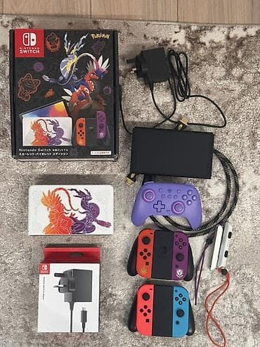 Nintendo Switch OLED – лимитированная версия Pokémon Scarlet &