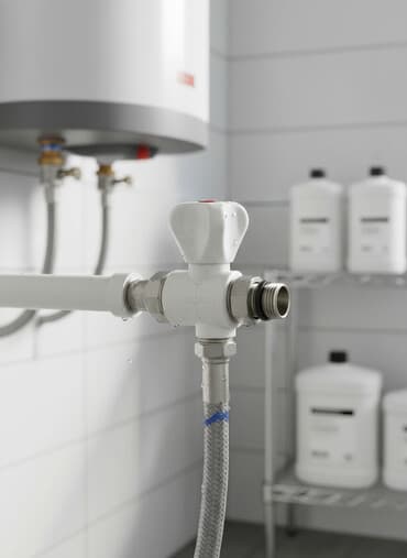 краник: Запорный клапан, Материал: Пластик — 1