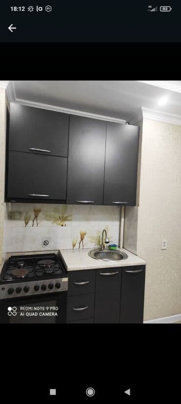 долгосрочная аренда квартир в сокулуке: 1 комната, Душевая кабина, Постельное белье, Кондиционер — 5