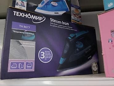 ploika pro: Утюг Technomir, Паровой, Керамический, Регулировка подачи пара — 1