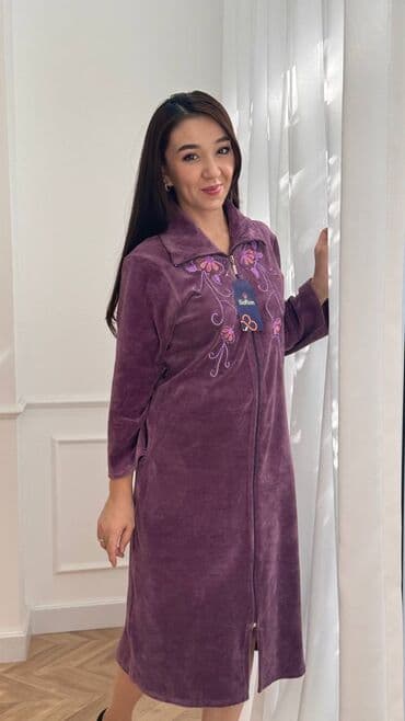 домашние халаты больших размеров: Халаты для мам и бабушек Больших и маленьких размеров Термо — 5