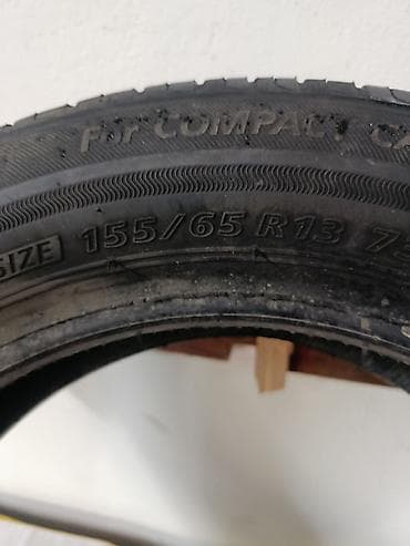 шины 13 175: Шины 155 / 65 / R 13, Лето, Б/у, Запаска, Легковые, Япония, Bridgestone — 2
