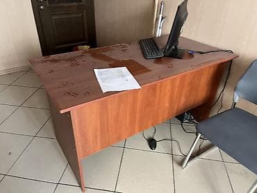 стол для офиса: Рабочий стол 2 шт - Назначение: офис, reception/стойка — 1