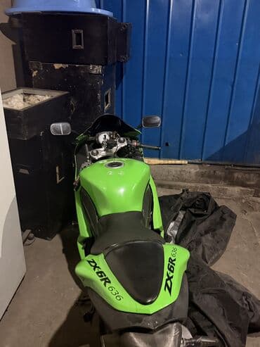 мотоцикл бу: Спортбайк Kawasaki, 600 куб. см, Бензин, Взрослый, Б/у — 9