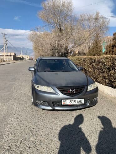 арзан баада машиналар: Mazda 6: 2003 г., 2 л, Механика, Бензин, Седан — 1