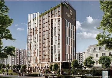 тулеева 26: 2 комнаты, 87 м² — 1