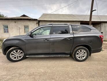 машины на заказ из кореи: Ssangyong Rexton: 2018 г., 2.2 л, Автомат, Дизель, Пикап — 4