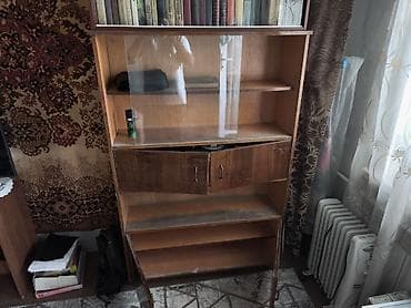 отдам даром диваны: Отдам даром б/у мебель, книжный шкаф, сервант, книжные полки. Заберёте — 1
