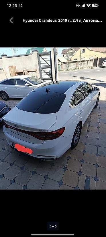 Hyundai Grandeur: 2019 г., 2.4 л, Автомат, Гибрид, Седан — 4