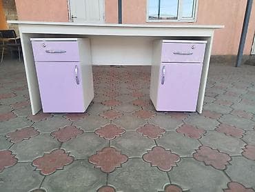 кийим салган шкаф: Мебель для дома. Стол с тумбочками - 5000 размер(160×60) Шкаф-10000 — 4