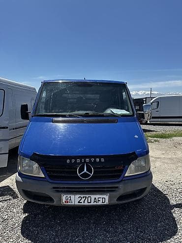 бортовой дубль кабина: Легкий грузовик, Mercedes-Benz, Дубль, 3 т, Б/у — 1