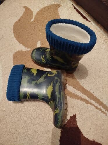 демисезонная детская обувь 22 размера: Дутики 27-28 размер 500 сом резиновые сапоги, подошва светится 26-27 — 5