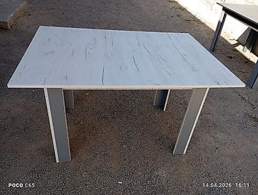 угловой диван бу: Кухонный стол, Прямоугольный, Нераскладной — 3