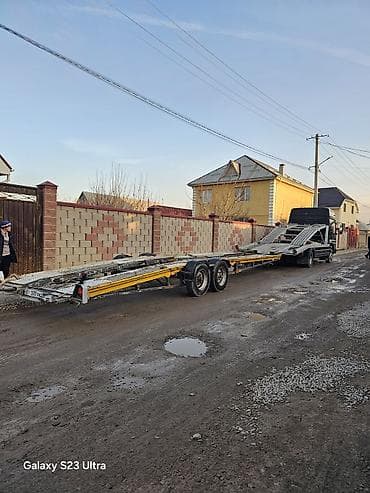 мини кран манипулятор: Эвакуатор, Mercedes-Benz, Сдвижная — 1