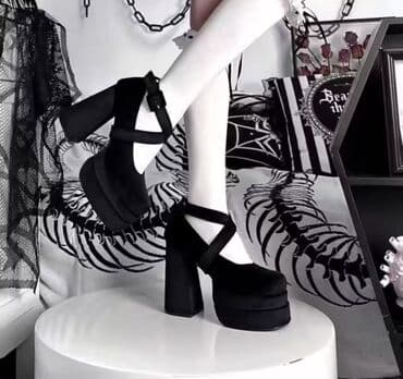 Туфли: Туфли в стиле лолита 1700 сом! такой цены нет нигде состояние — 4