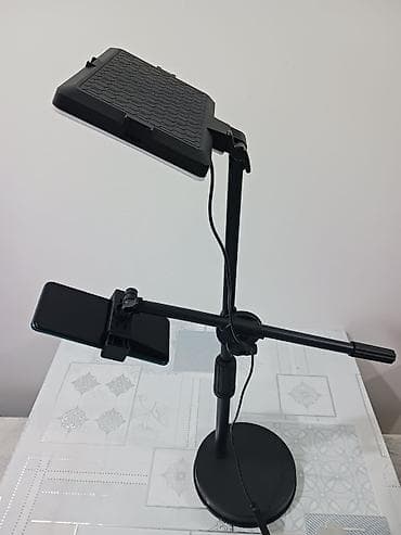 nikon camera: Настольный штатив для съемки с подсветкой и держателем смартфона. - — 3