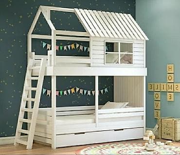 Детский мир: Кровать двухъярусная
Мебель можно купить в рассрочку или кредит — 1