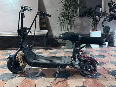 Скутеры: Электроскутер с широкими колесами (fat tire), рассчитанный на двух — 5