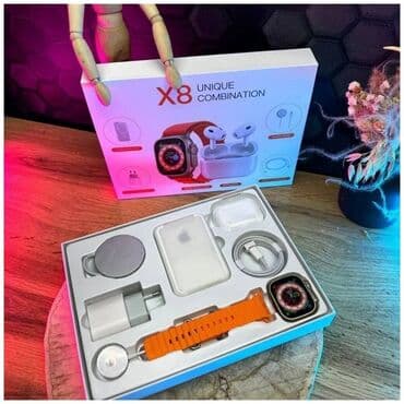 эрпод: Airpods pro 2 🍎+apple watch 8 ultra ♥️ В наборе : блок питания кабель — 1