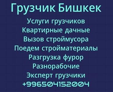 Грузчик 312 опытом: Грузчик. Больше 6 лет опыта
