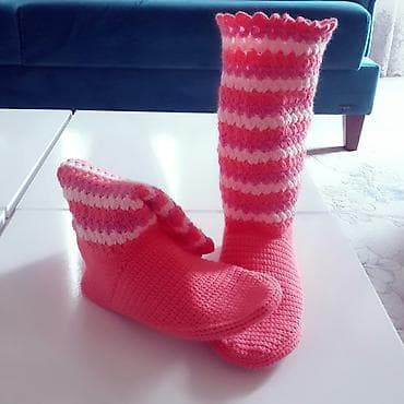 двойка спортивка: Домашные сапоги, размер 37.38 — 2