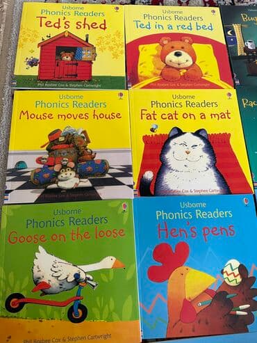 купить школьную доску для начальных классов: Книги серии Usborne Phonics Readers. Состояние новых. Забавные истории — 3