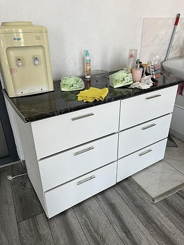 white board: Комплект офисной мебели, Комод, Металл, цвет - Белый — 4