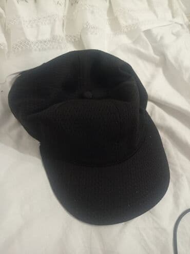 черная кепка: Продаю сеточную кепку. черная, размер 50 — 1