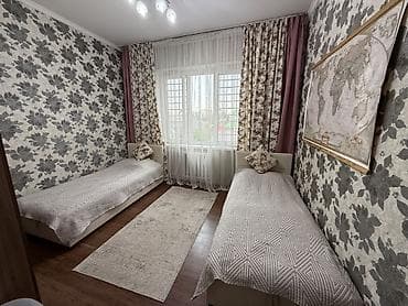 Недвижимость: 3 комнаты, 82 м², Таш-Рабат ТРЦ 106 серия, 4 этаж, Косметический ремонт — 7
