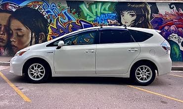 дискы: Toyota Prius V: 2013 г., 1.8 л, Вариатор, Гибрид, Универсал — 4
