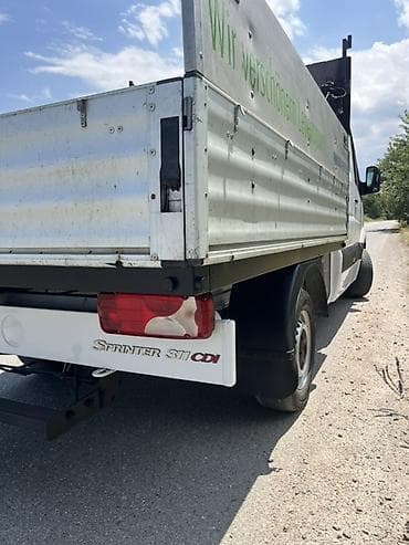 спирнтер бортовой: Легкий грузовик, Mercedes-Benz, Дубль, 3 т, Б/у — 6
