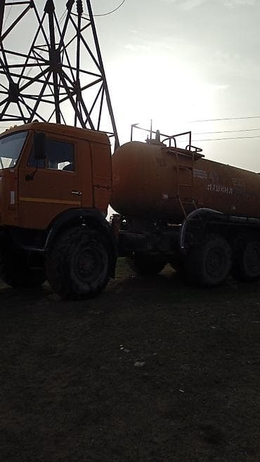 вакумный насос: Поливомоечная/вакуумная машина КАМАЗ 6x6 - Базовое шасси: КАМАЗ — 4