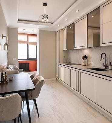 Недвижимость: 4 комнаты, 156 м², Элитка, Золотой квадрат Элитка, 10 этаж, Дизайнерский ремонт — 4