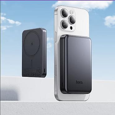 мака ош: Магнитный Power Bank HOCO J160 (5000 mAh) Компактный внешний — 9