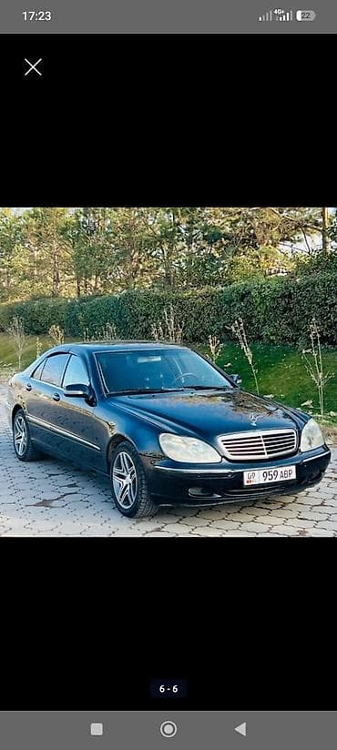 1 6дизель: Mercedes-Benz 220: 2001 г., 4.3 л, Бензин, Седан — 2