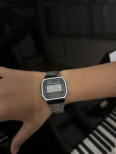 Бижутерия: Классические часы часы, Casio, Водонепроницаемые, Унисекс, Новый — 1