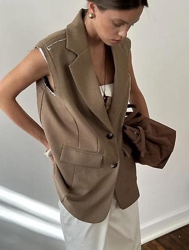 Жеке буюмдар: Костюмная безрукавка Размер L/XL Женская одежда от производителя 🇰🇬 В — 7