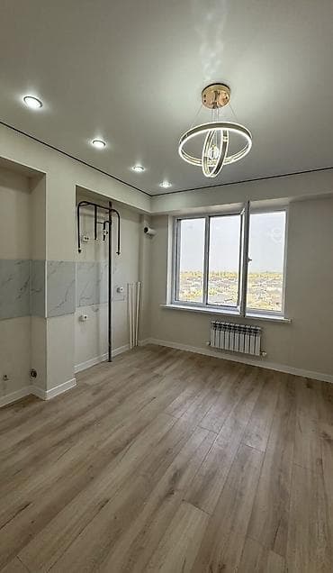 Батирлер: 1 бөлмө, 41 м², Көк-Жар ж/м Элитка, 10 кабат, Евро оңдоо — 3