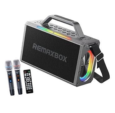 hyper x cloud: Колонка с микрофоном "Remax" RB-M61 Портативная колонка — 1
